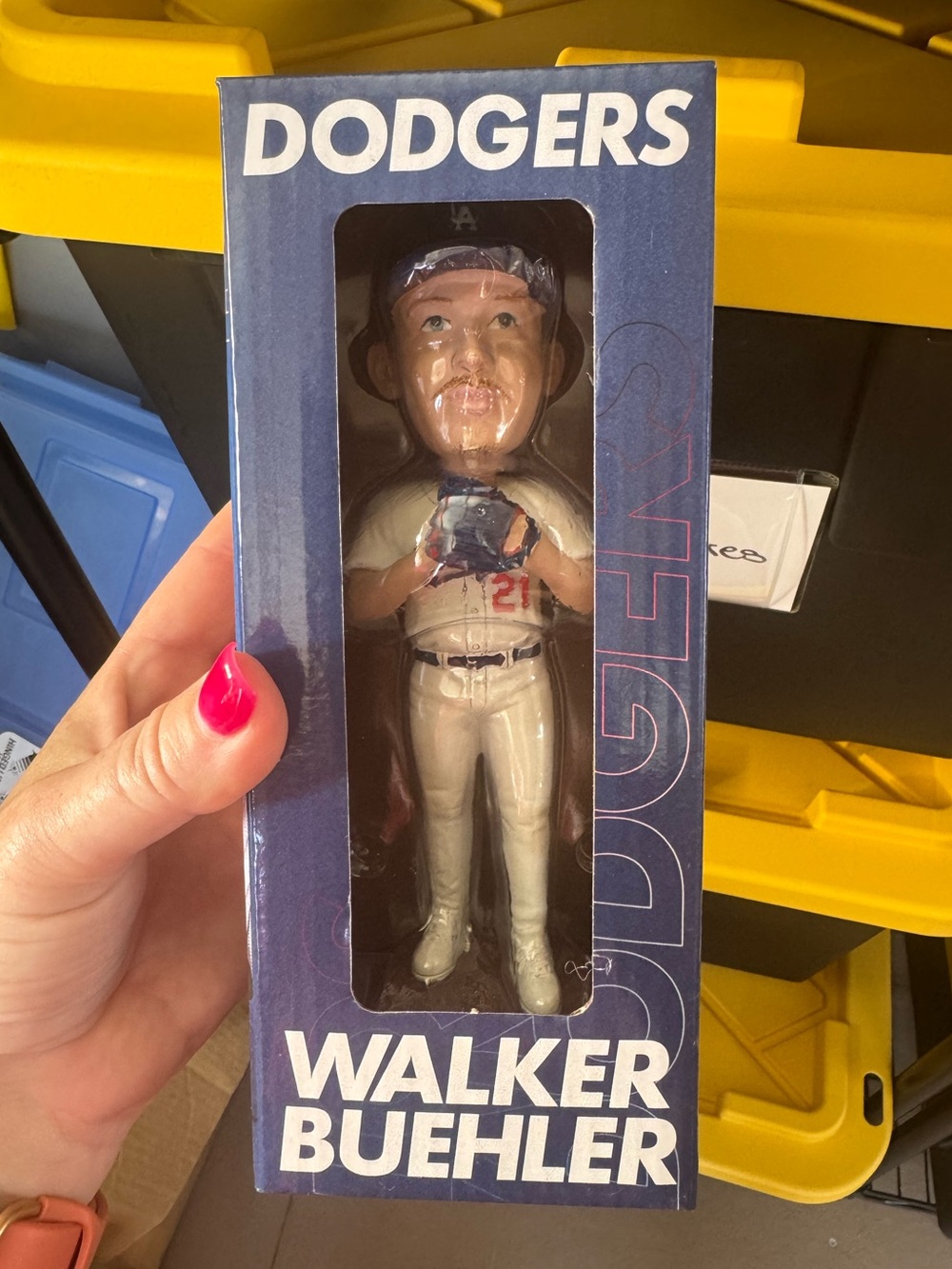 MLB Los Angeles Dodgers Walker Buehler Bobblehead New in Box